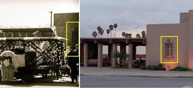 A closer view of the matching windows