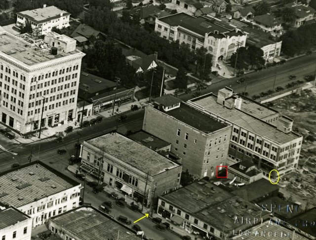 Hollywood Boulevard and Cahuenga - circa 1922