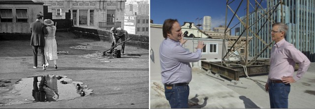 The final scene from Safety Last! (explanation to follow) 