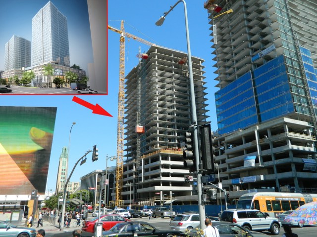 A similar 2013 view of the SE corner of Wilshire and Vermont.  LA.CURBED