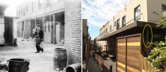 Looking south from the north end of EaCa Alley