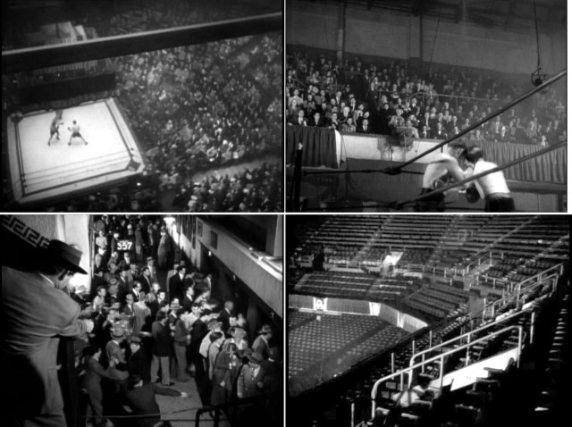 Four views of the Olympic Auditorium from The Turning Point