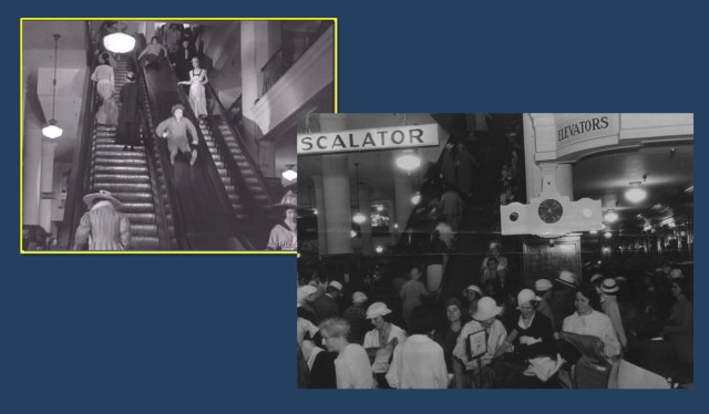 The interior of the May Co. department store - thanks to LA Daily Mirror