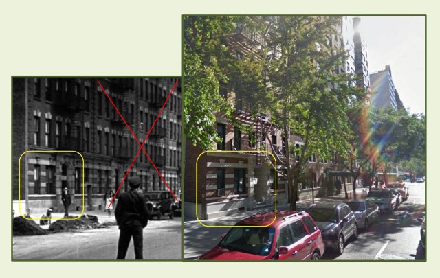 Of the long row of five identical 