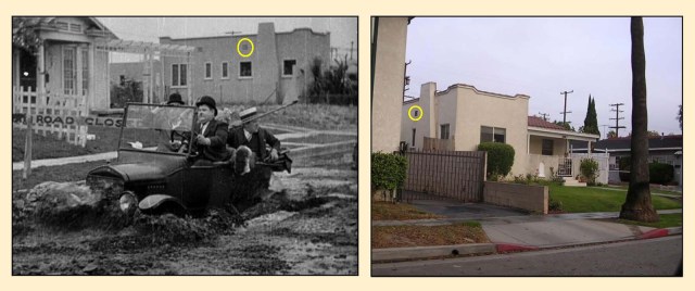 The end to a perfect day - the car sinks slowly with 3349 Helms Street at back.  Jim Dallape.