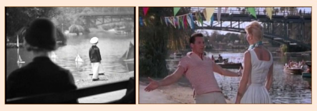 Views of the former 6th Street Bridge from Three On A Match and The Pajama Game.