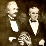 Albert Einstein and Chaplin at the premiere