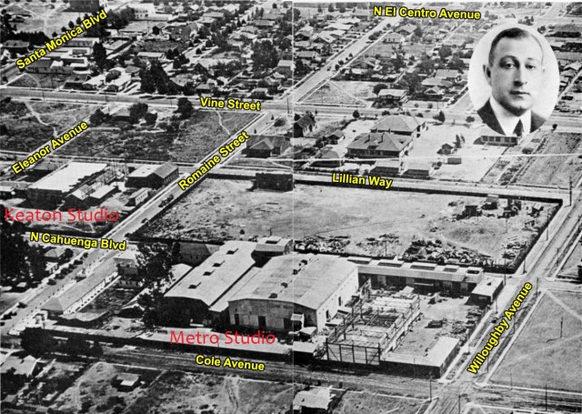 1920 view east of Metro Studio