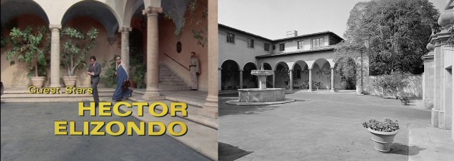 Harold Lloyd's Greenacres courtyard entrance - Library of Congress. 
