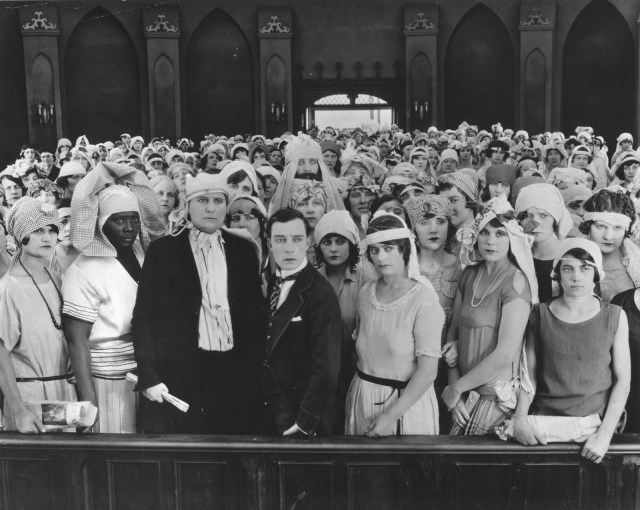 Buster in a set - it had no roof.