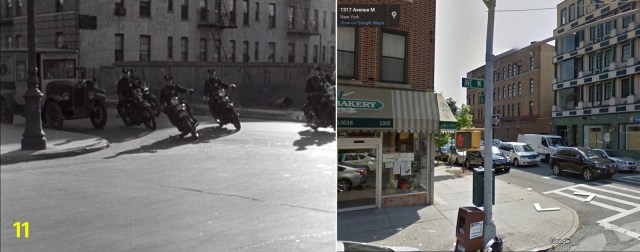 11 - Buzzin' Around - cops turning east onto Ave M from E 13th.